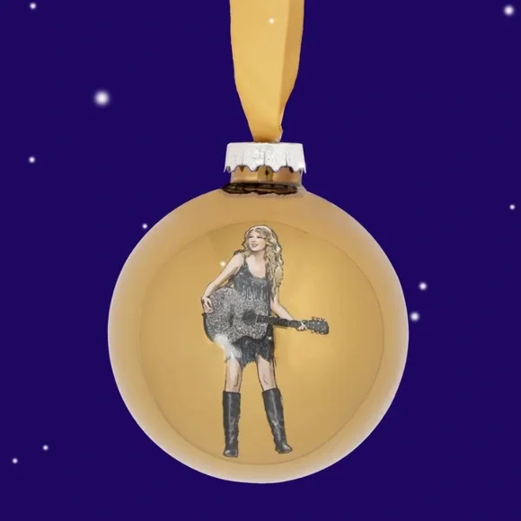 Taylor Swift Fearless Taylor's Version Ornament Ball NIB Official
